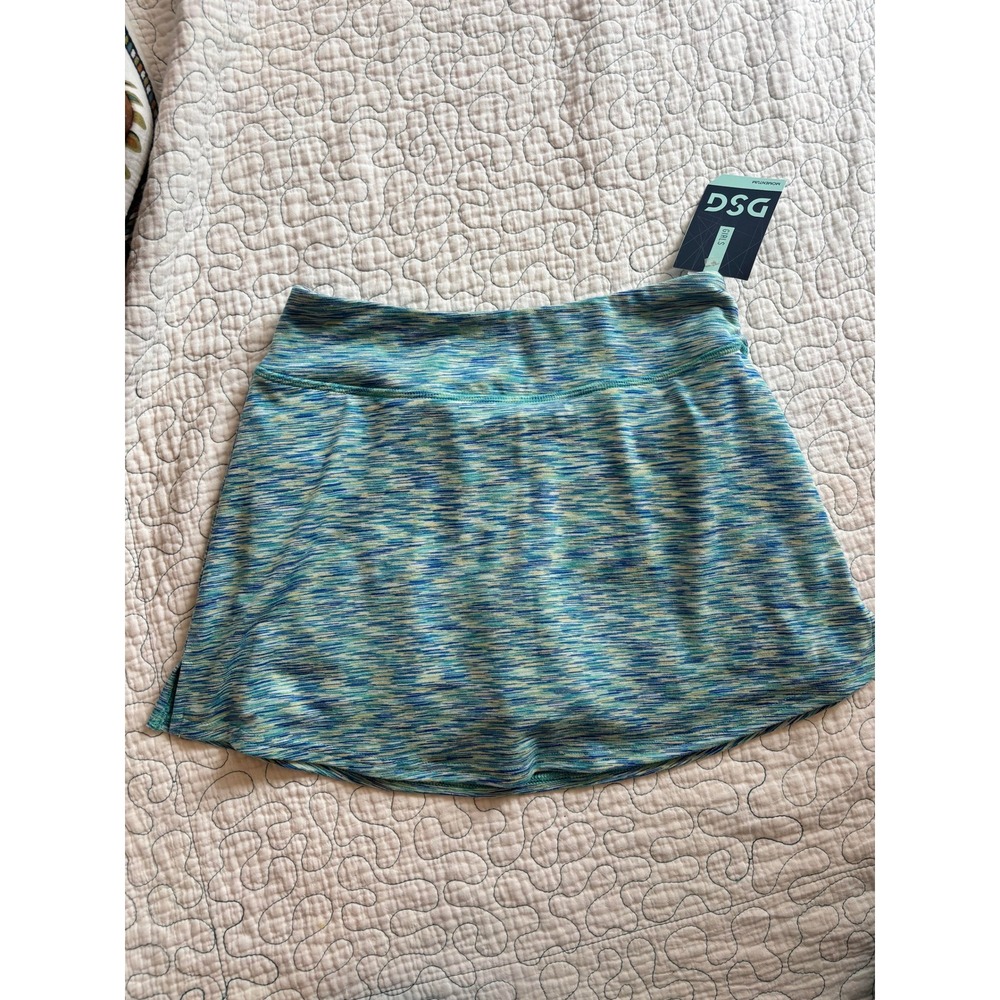DSG Girls Momentum Mid-Rise Skort Large Athletic Built-in Short‎